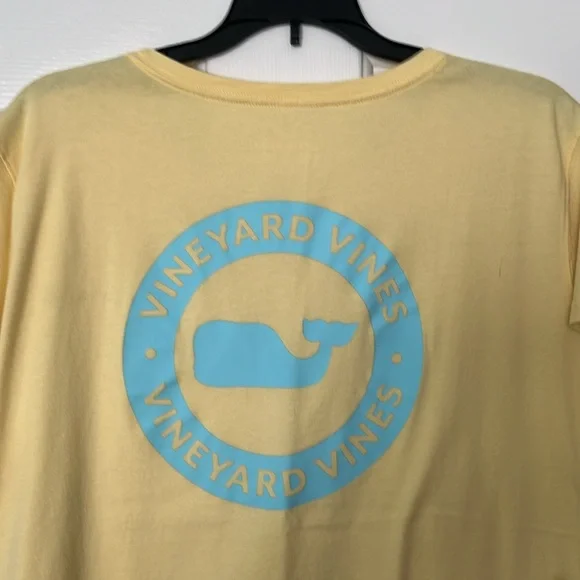 Vineyard Vines Yellow & Blue Tee - Picture 5 of 7